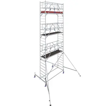 KRAUSE STABILO aluminijumska pokretna skela 2.50x0.75m radna visina 8.40m 772060 KRAUSE STABILO aluminijumska pokretna skela 2.50x0.75m radna visina 8.40m 772060